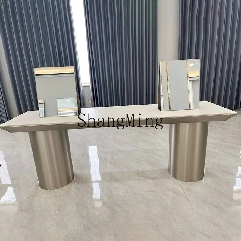 CL perm and dyeing mirror table multi-seat hairdressing simple hairdressing shop mirror multifunctional hair cutting mirror
CL perm and dyeing mirror table multi-seat hairdressing simple hairdressing shop mirror multifunctional hair cutting mirror