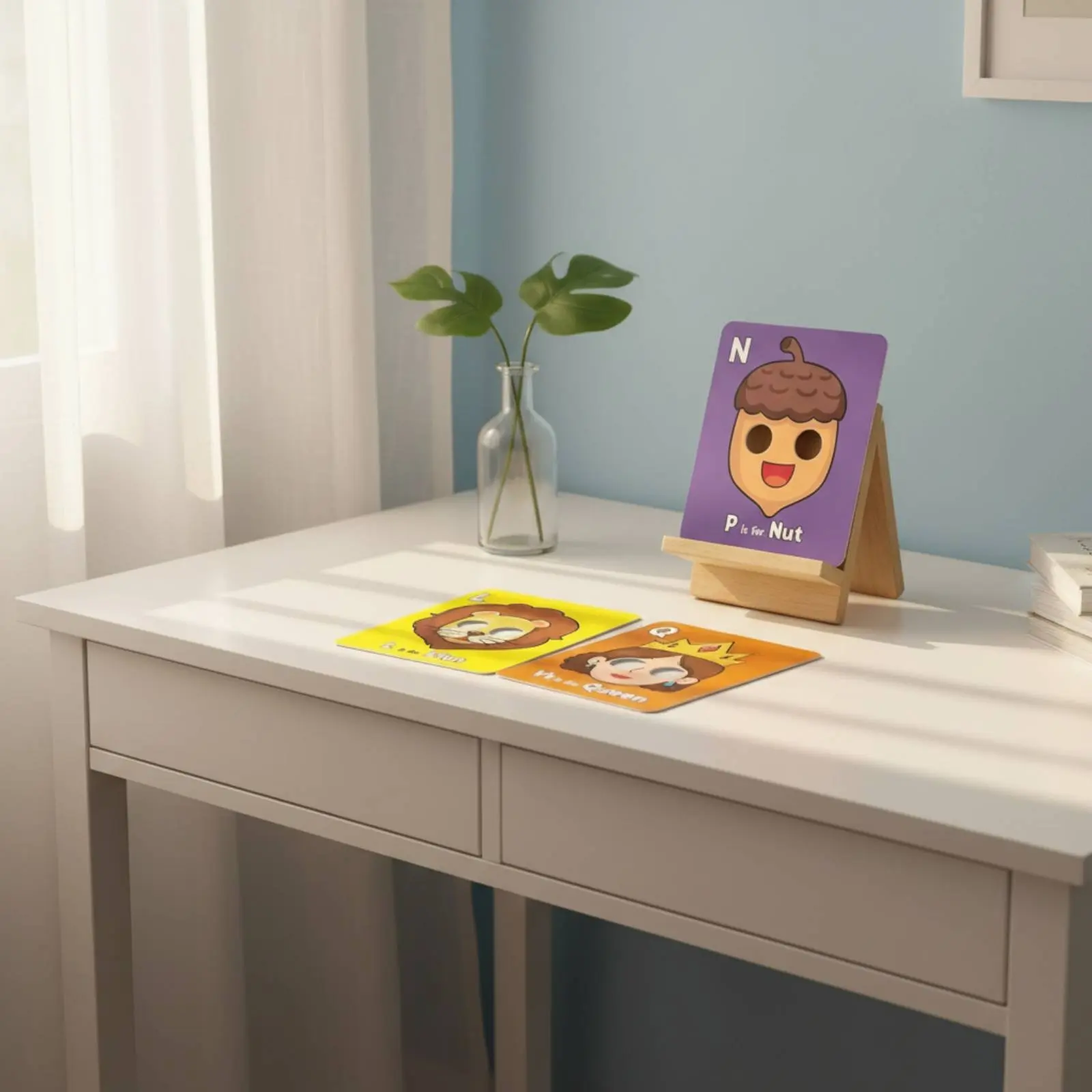 Creature Mask Flash Cards Interactive Creature Alphabet Cards Educational Toy Colorful Design Oversized for Preschoolers
Creature Mask Flash Cards Interactive Creature Alphabet Cards Educational Toy Colorful Design Oversized for Preschoolers
