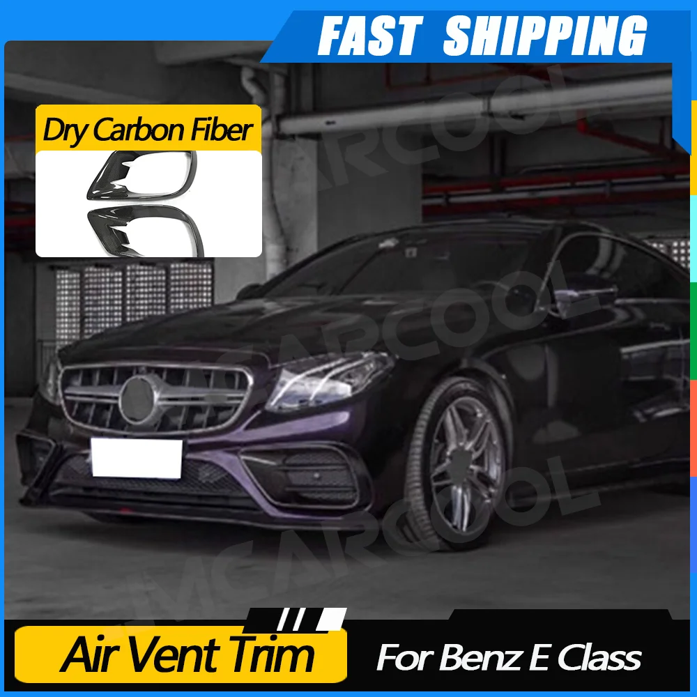 Real Dry Carbon Fiber Front Bumper Trunk Air Vent Trim Frame Mesh Grills For Mercedes Benz E Class C238 Sport Coupe 2017-2019
Real Dry Carbon Fiber Front Bumper Trunk Air Vent Trim Frame Mesh Grills For Mercedes Benz E Class C238 Sport Coupe 2017-2019