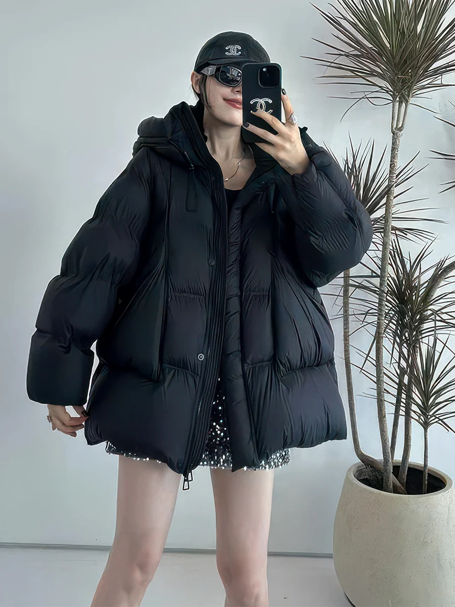 Женская зимняя куртка-пуховик Thiened белого цвета с капюшоном, теплая, стандартной длины, без бренда
Женская зимняя куртка-пуховик Thiened белого цвета с капюшоном, теплая, стандартной длины, без бренда