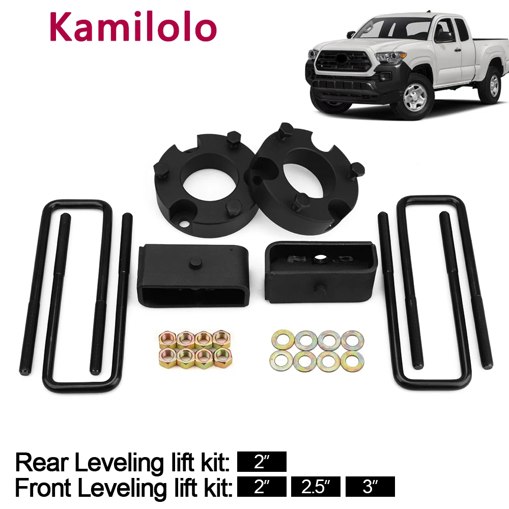 1995-2004 For Toyota Tacoma Front 2/2.5/3 Inch+2" Rear Full Lift Kit Leveling Kit
1995-2004 For Toyota Tacoma Front 2/2.5/3 Inch+2" Rear Full Lift Kit Leveling Kit