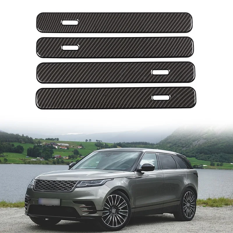 For Land Rover Range Rover VELAR Door Handle Cover Sticker Protector 4PCS Carbon Fiber Exterior Door Handle Patch Trim
For Land Rover Range Rover VELAR Door Handle Cover Sticker Protector 4PCS Carbon Fiber Exterior Door Handle Patch Trim