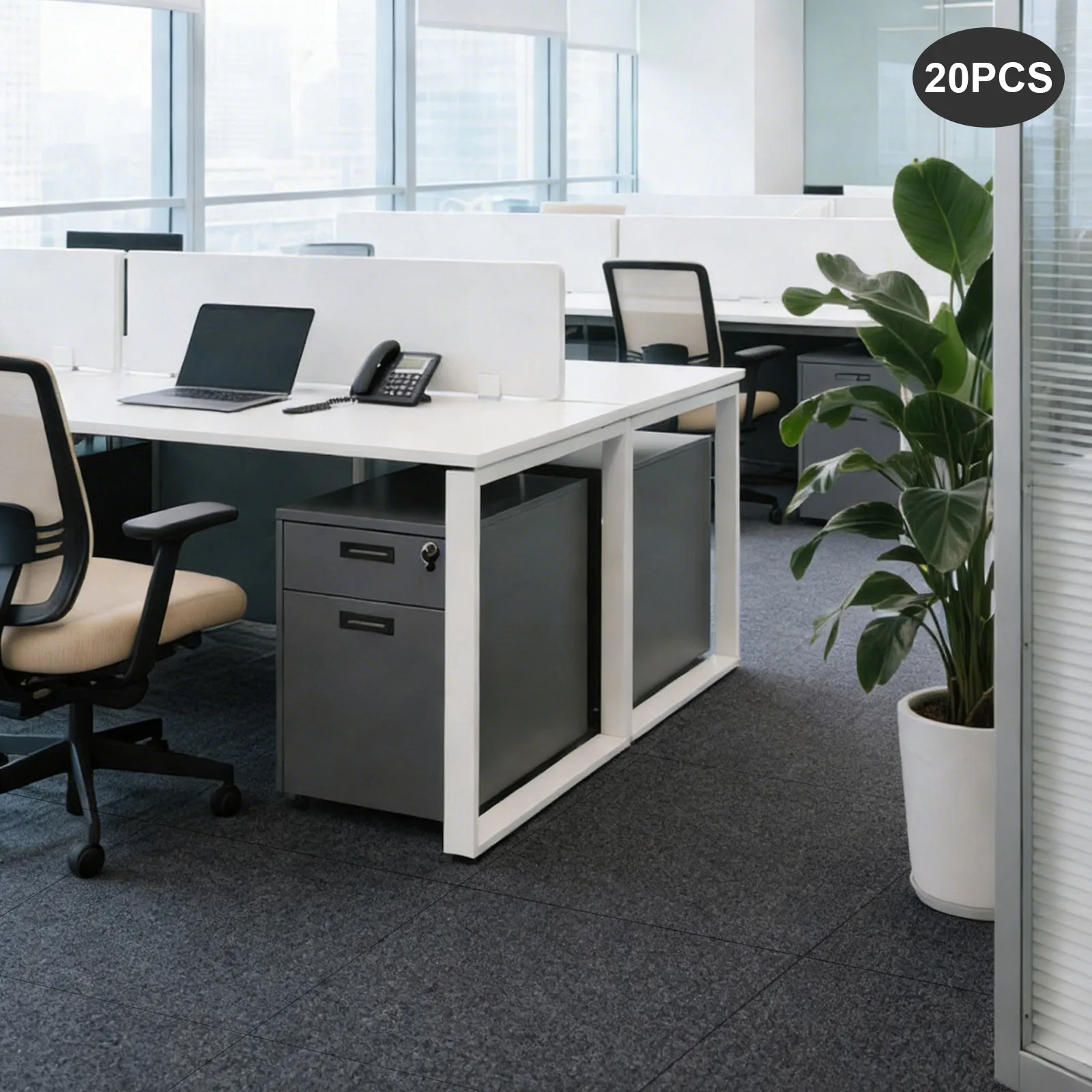Modern Dark Grey Polyester Fiber, TPR Square carpet, Floor carpet, Adsorption type self-adhesive carpet
Modern Dark Grey Polyester Fiber, TPR Square carpet, Floor carpet, Adsorption type self-adhesive carpet