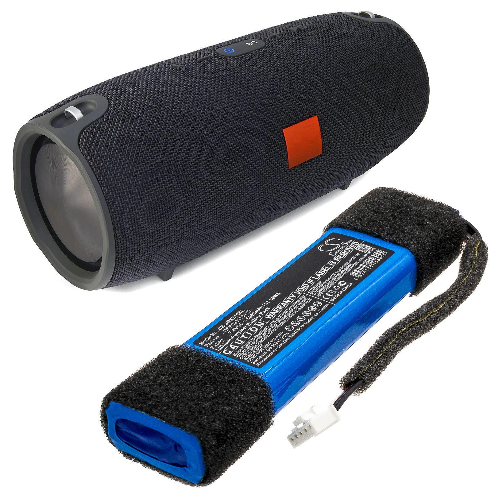 Cameron Sino 5000mAh Speaker Battery GSP0931134 02 for JBL Xtreme Splashproof
Cameron Sino 5000mAh Speaker Battery GSP0931134 02 for JBL Xtreme Splashproof