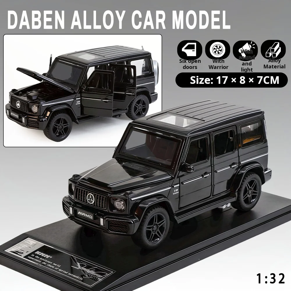 KMM 1:32 G65 Alloy Car Nameplate Model Kid Toy Car Sound Light Pull Back Boy Toy Decorative Collect Ornament One Piece
KMM 1:32 G65 Alloy Car Nameplate Model Kid Toy Car Sound Light Pull Back Boy Toy Decorative Collect Ornament One Piece