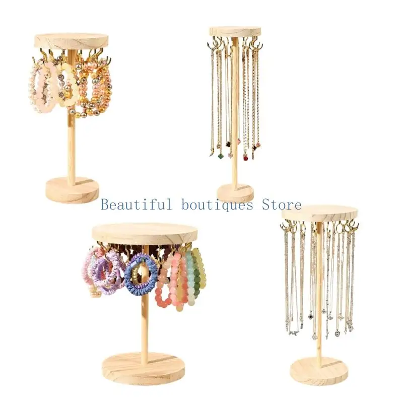 U4LF Premium Handcrafted Wooden Necklace Rack For Boutique Shop And Home Organization
U4LF Premium Handcrafted Wooden Necklace Rack For Boutique Shop And Home Organization
