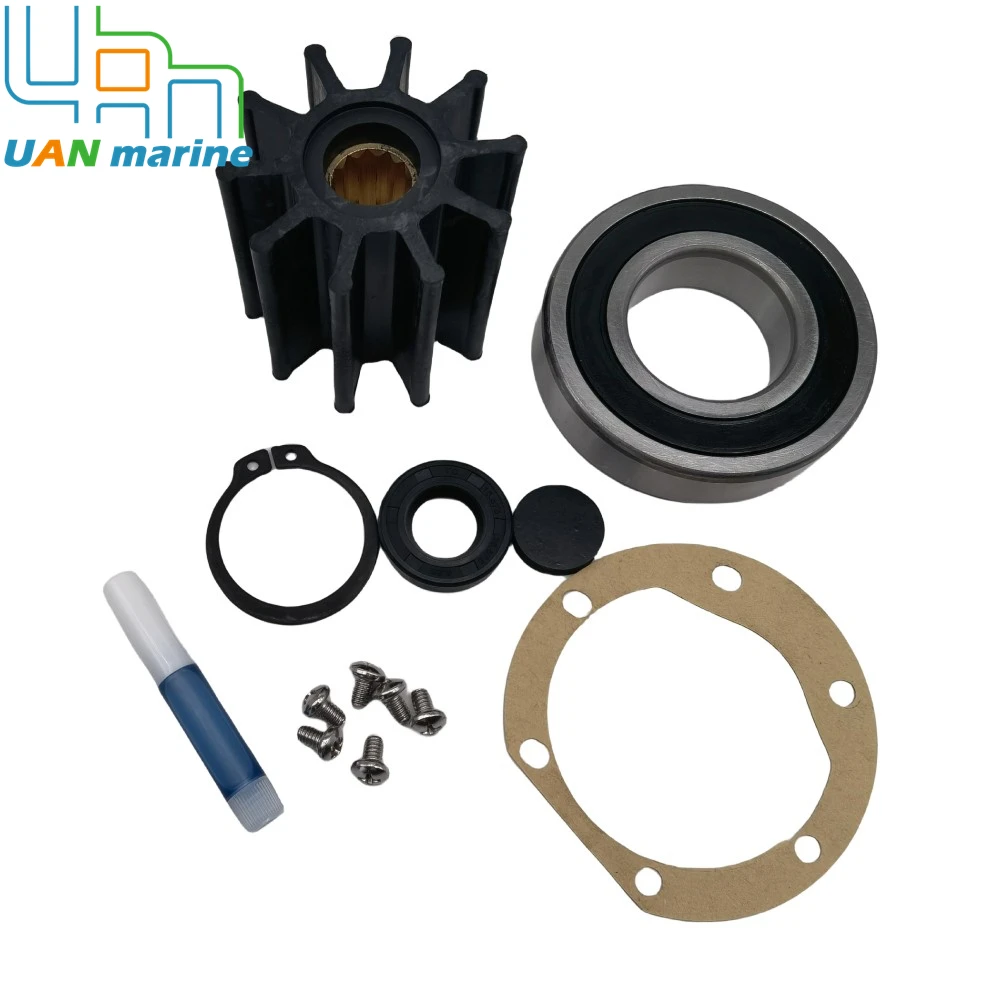 Комплект для ремонта крыльчатки водяного насоса для Volvo Penta 855722 Jabsco 22740-0351 с одним подшипником
Комплект для ремонта крыльчатки водяного насоса для Volvo Penta 855722 Jabsco 22740-0351 с одним подшипником