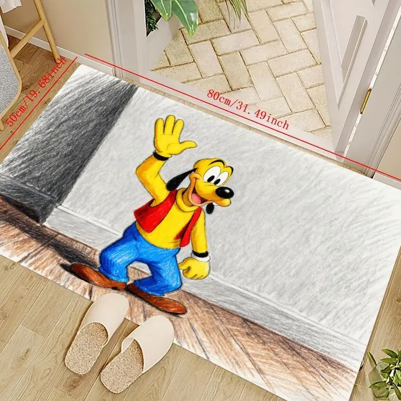 1PC Goofy Cartoon Character 3D Visual Sketch Art Floor Mat, Soft Non-Slip Washable Doormat Area Rug for Kids Room Entrance Livin
1PC Goofy Cartoon Character 3D Visual Sketch Art Floor Mat, Soft Non-Slip Washable Doormat Area Rug for Kids Room Entrance Livin