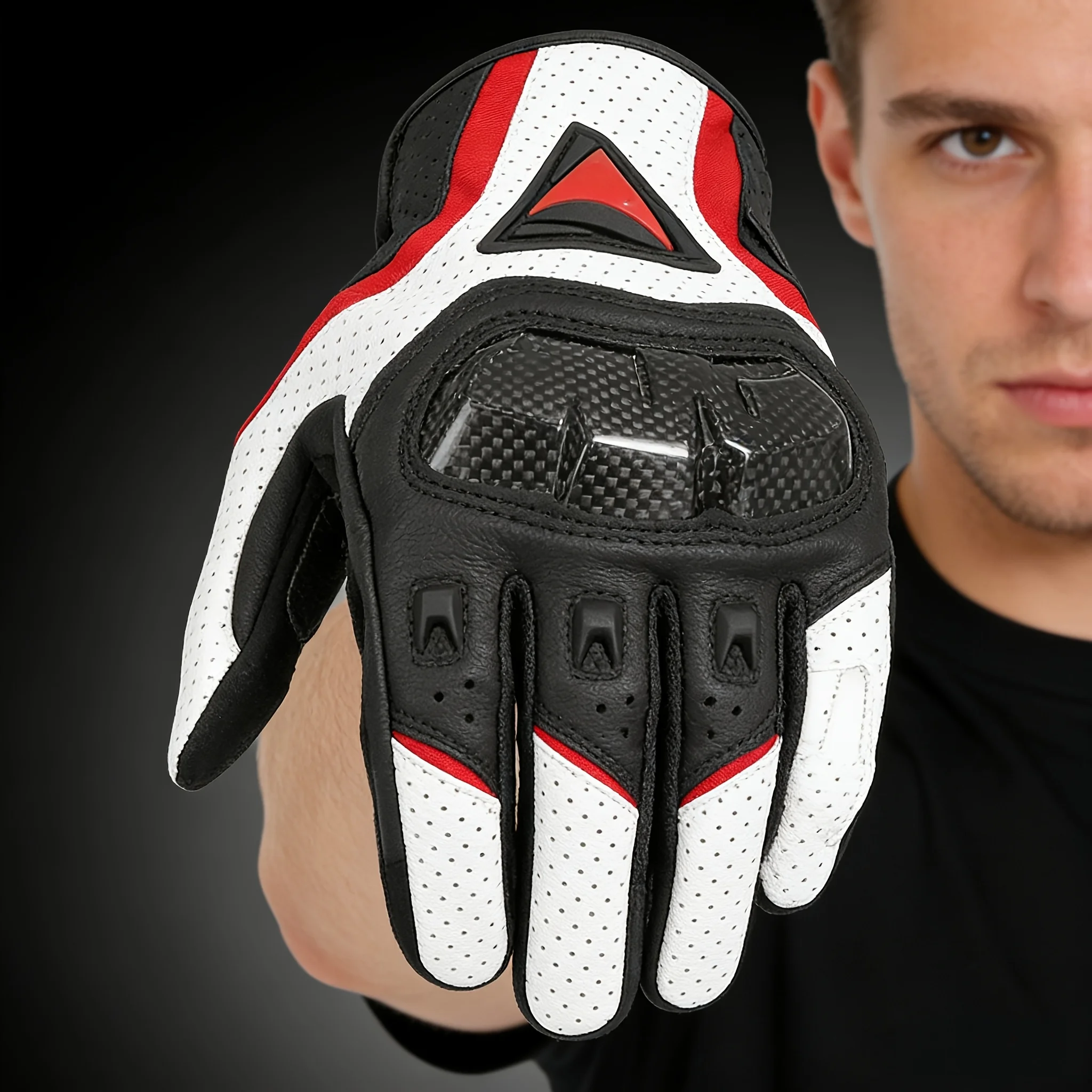 Motorcycle Supplies Riding Gloves Men Carbon Fiber Electric Vehicle Motorcycle Protective Gear Equipment Summer Anti-fall
Motorcycle Supplies Riding Gloves Men Carbon Fiber Electric Vehicle Motorcycle Protective Gear Equipment Summer Anti-fall