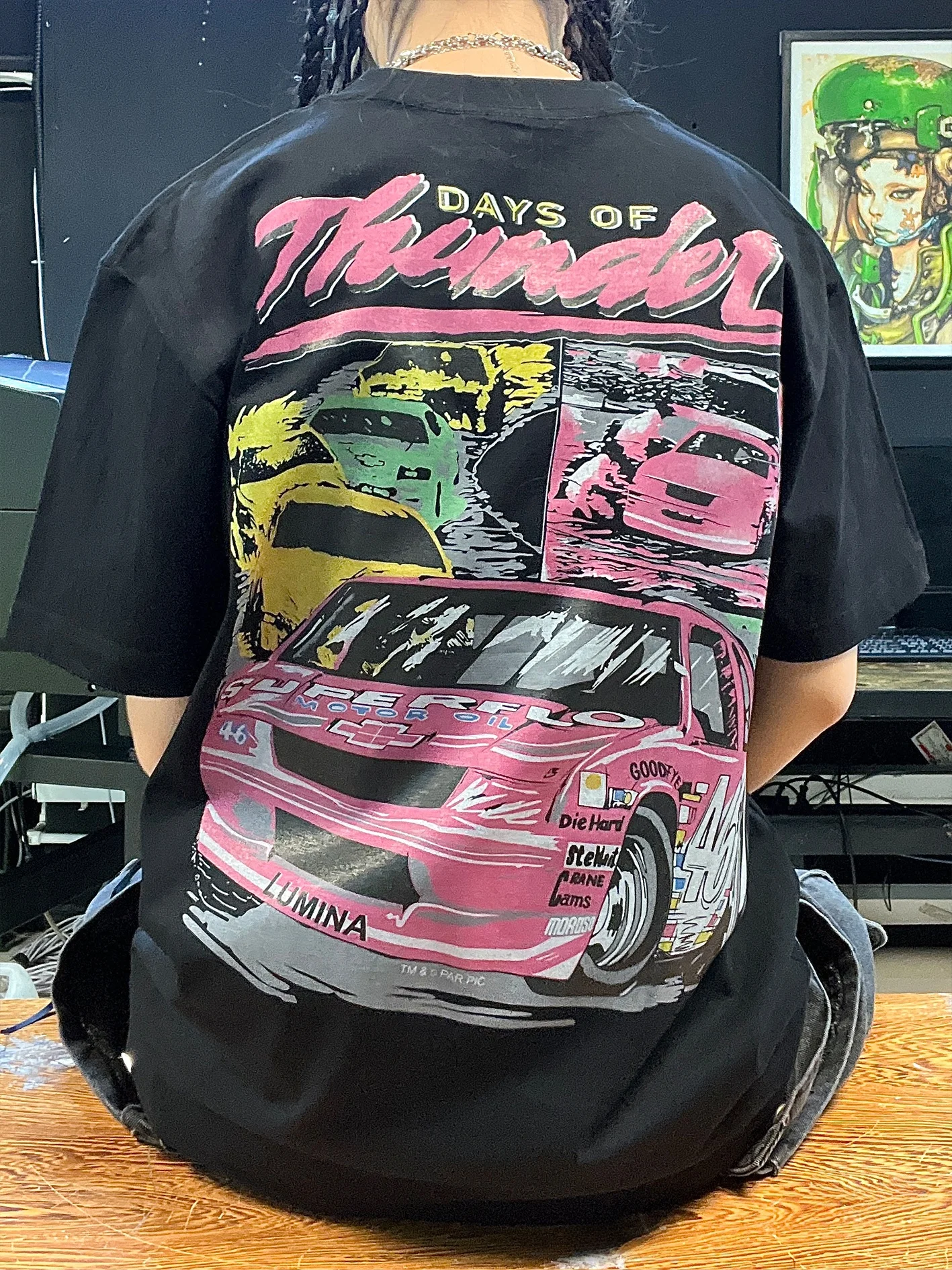 Heavyweight 260G College Sport Style Art Student Short Sleeve T-Shirt Vintage High-End Feelings Car Design Half Sleeve Shirt
Heavyweight 260G College Sport Style Art Student Short Sleeve T-Shirt Vintage High-End Feelings Car Design Half Sleeve Shirt