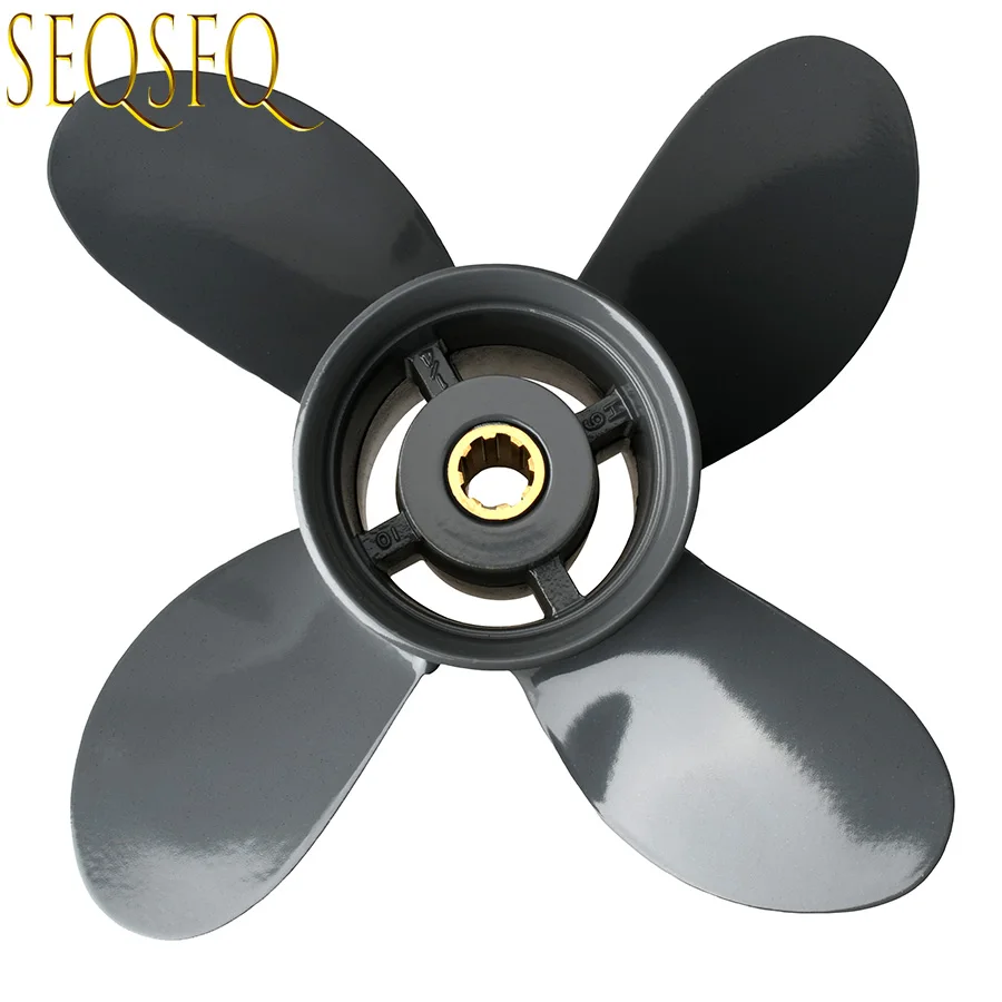 Propeller 4 Blade 9 1/4X10 58134-ZV4-010AH For Honda Yamaha Outboard BF8D BF9.9D BF9.9 BF15A BF15D BF20 8 Splines Boat Engine
Propeller 4 Blade 9 1/4X10 58134-ZV4-010AH For Honda Yamaha Outboard BF8D BF9.9D BF9.9 BF15A BF15D BF20 8 Splines Boat Engine