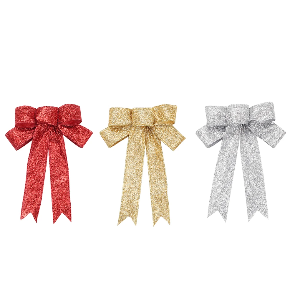 Golden Bow Decorations Cloth Ribbon for Tree Doors Walls Chair Table Gifts nament Festive Christmas Tree naments Holiday
Golden Bow Decorations Cloth Ribbon for Tree Doors Walls Chair Table Gifts nament Festive Christmas Tree naments Holiday