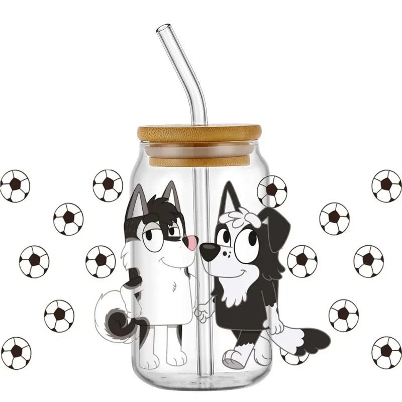 Miniso 3D Cartoon Dog 16oz Libbey UV DTF Cup Wrap Transfer Custom Label DIY Logo Self adhesive Mug Decal Sticker decoration
Miniso 3D Cartoon Dog 16oz Libbey UV DTF Cup Wrap Transfer Custom Label DIY Logo Self adhesive Mug Decal Sticker decoration