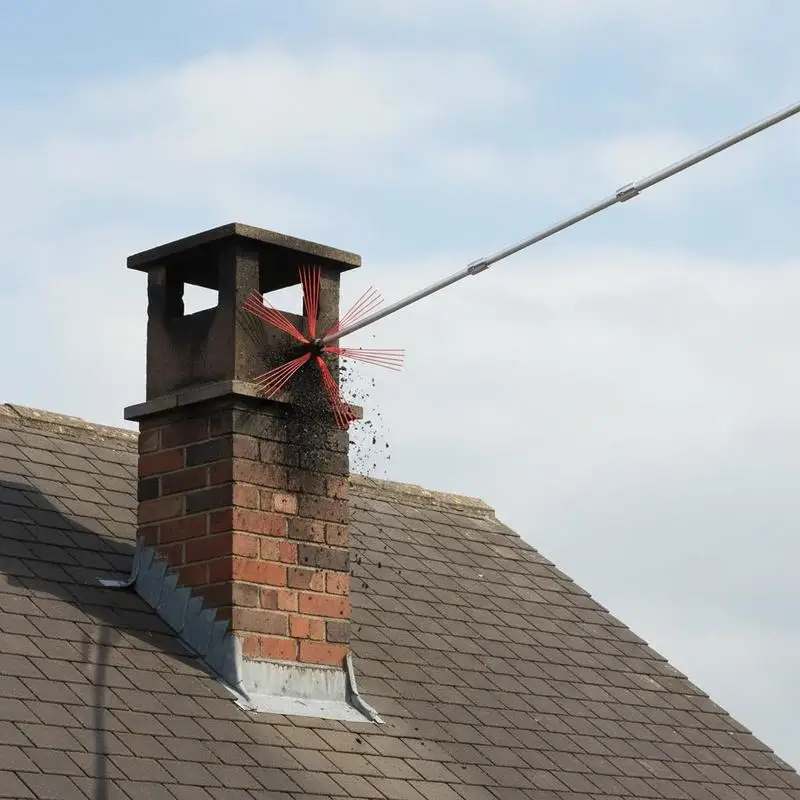 Chimney Sweep Kit 30FT Length, Chimney Brush Kit with 9 Nylon Flexible Rods, Rotary Chimney Cleaning Kit Driven by Drill, Chimney Cleaning Tool Kits for Sweeping Fireplace Flue
Chimney Sweep Kit 30FT Length, Chimney Brush Kit with 9 Nylon Flexible Rods, Rotary Chimney Cleaning Kit Driven by Drill, Chimney Cleaning Tool Kits for Sweeping Fireplace Flue