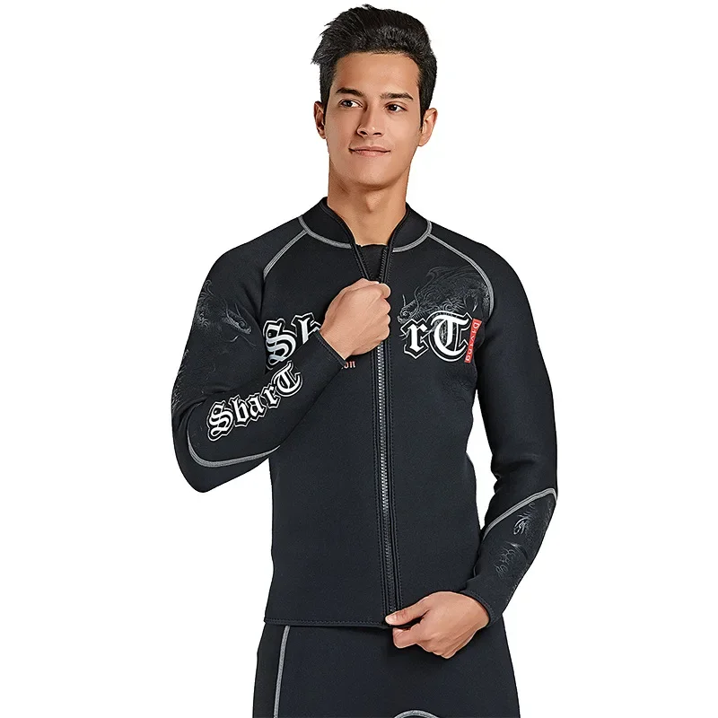 Men's 3MM Wetsuit Men's Split Long-sleeved Snorkeling Cold-proof Comfortable Warm Winter Swimming Wetsuit
Men's 3MM Wetsuit Men's Split Long-sleeved Snorkeling Cold-proof Comfortable Warm Winter Swimming Wetsuit
