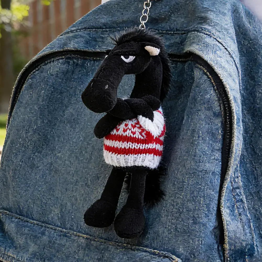 Cool Black Horse Plush Toy Wearing Sweater 2026 Horse Chain Horse Aloof Bag Mascot Gift Backpack Charm Pendant Dark B1b6
Cool Black Horse Plush Toy Wearing Sweater 2026 Horse Chain Horse Aloof Bag Mascot Gift Backpack Charm Pendant Dark B1b6