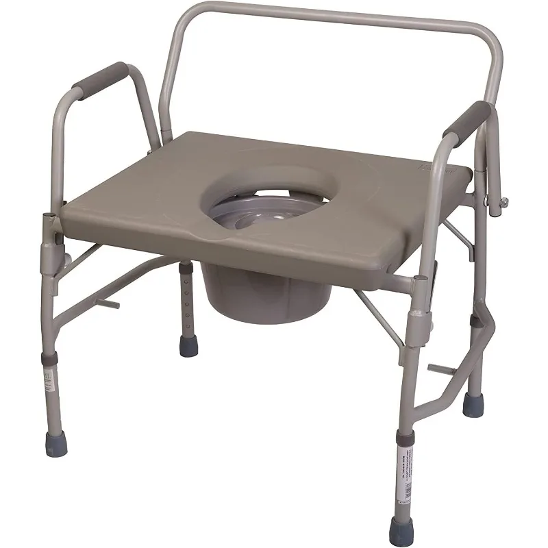 Bedside Commode, Portable Toilet, Commode Chair, Raised Toilet Seat with Handles, Holds Up To 500 Pounds with Included
Bedside Commode, Portable Toilet, Commode Chair, Raised Toilet Seat with Handles, Holds Up To 500 Pounds with Included