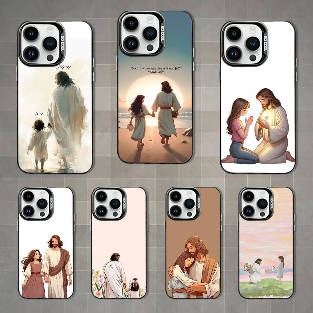 Funny Jesus Girl Cartoon Phone Case For iPhone 16,15,14,13,12,11,Mini,Pro,MAX Black Matte Shockproof Cover
Funny Jesus Girl Cartoon Phone Case For iPhone 16,15,14,13,12,11,Mini,Pro,MAX Black Matte Shockproof Cover