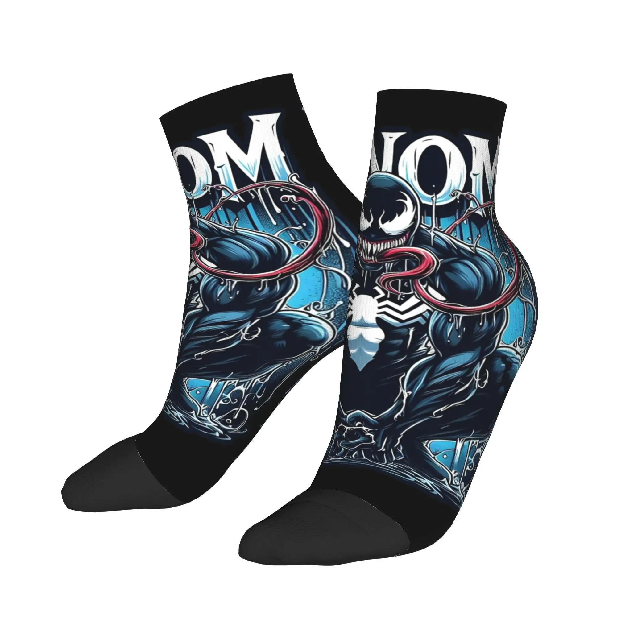 Venom Graphic Socks Autumn superhero Ankle Socks Gothic Men Comfortable Socks Design Cycling Non Skid Socks
Venom Graphic Socks Autumn superhero Ankle Socks Gothic Men Comfortable Socks Design Cycling Non Skid Socks