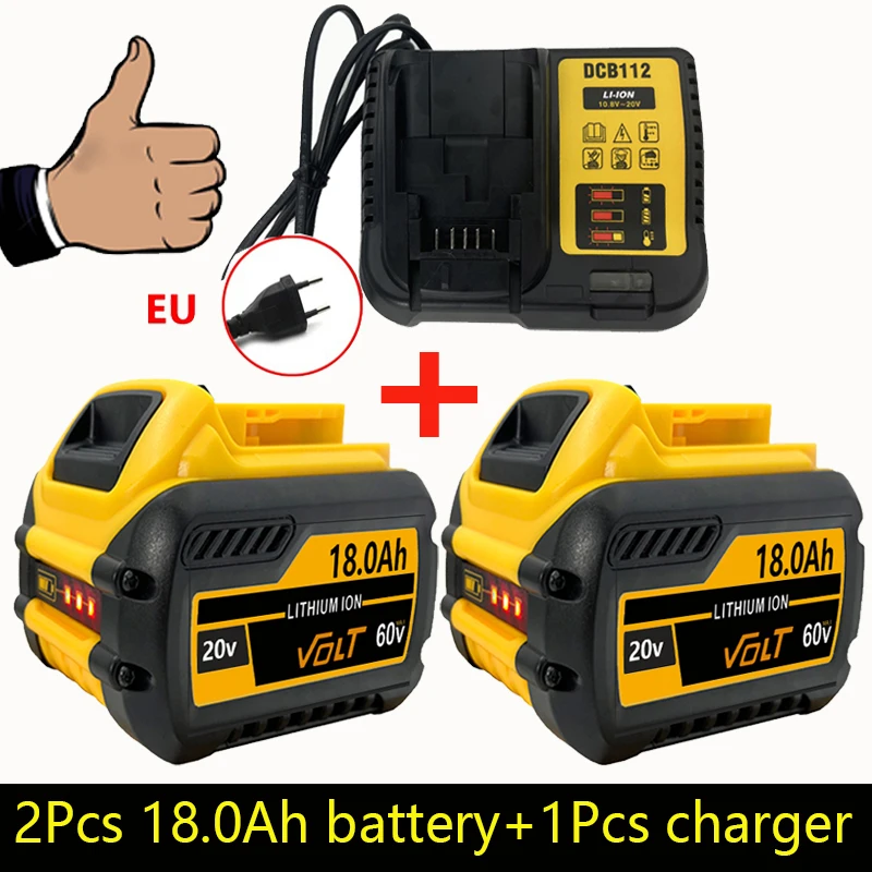 Original battery For DEWALT 20v/60V DCB606 DCB182 DCB205 DCB206 DCB209 power tool 20V battery 18AH For dewalt batteries /*
Original battery For DEWALT 20v/60V DCB606 DCB182 DCB205 DCB206 DCB209 power tool 20V battery 18AH For dewalt batteries /*