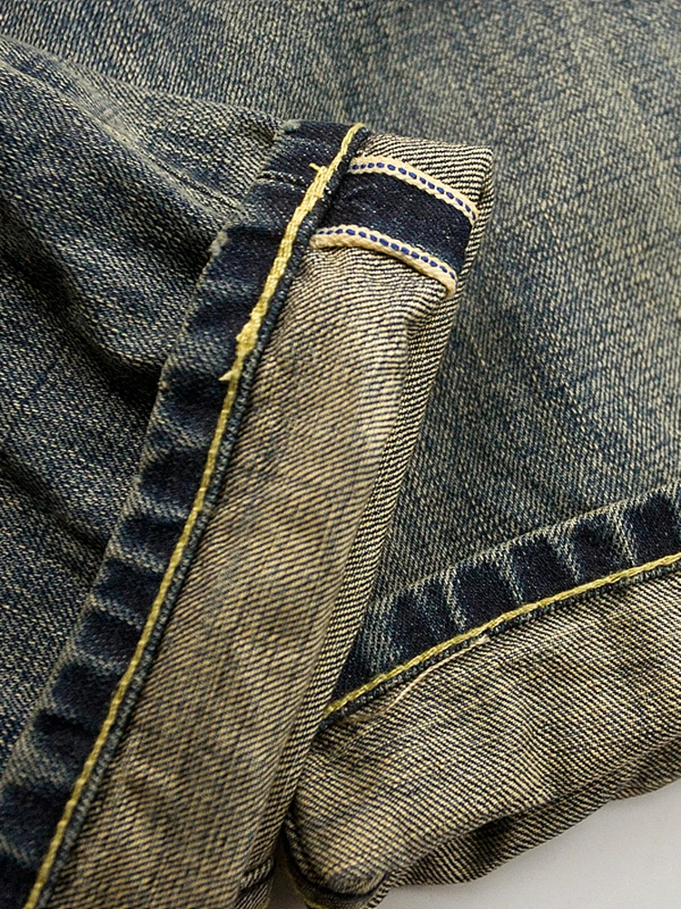 Trendy Heavyweight Denim Pure Cotton Casual Men's Straight Leg Jeans Long Pants No Stretch Comfortable Youth Spring Autumn
Trendy Heavyweight Denim Pure Cotton Casual Men's Straight Leg Jeans Long Pants No Stretch Comfortable Youth Spring Autumn