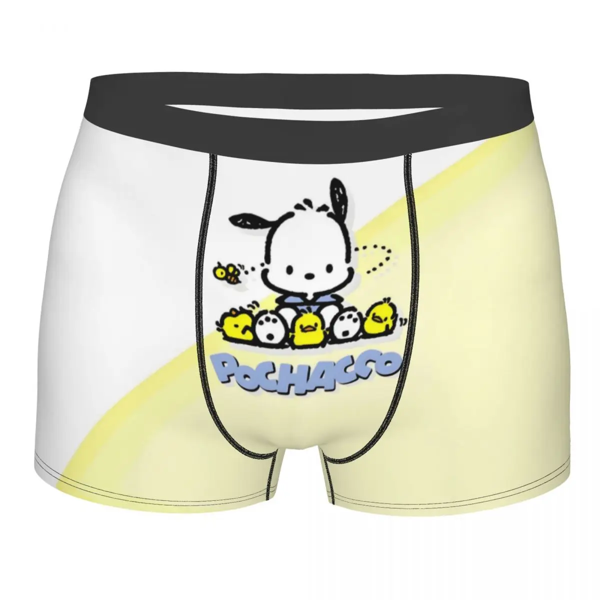 Custom Cool Sanrio Cartoon Pochacco Boxers Shorts Panties Male Underpants Breathable Kawaii Anime Briefs Underwear
Custom Cool Sanrio Cartoon Pochacco Boxers Shorts Panties Male Underpants Breathable Kawaii Anime Briefs Underwear