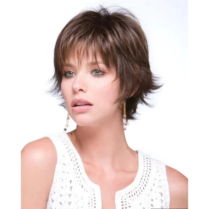 Fashion Gorgeous Women's Brown Straight Wig 10 In
Fashion Gorgeous Women's Brown Straight Wig 10 In