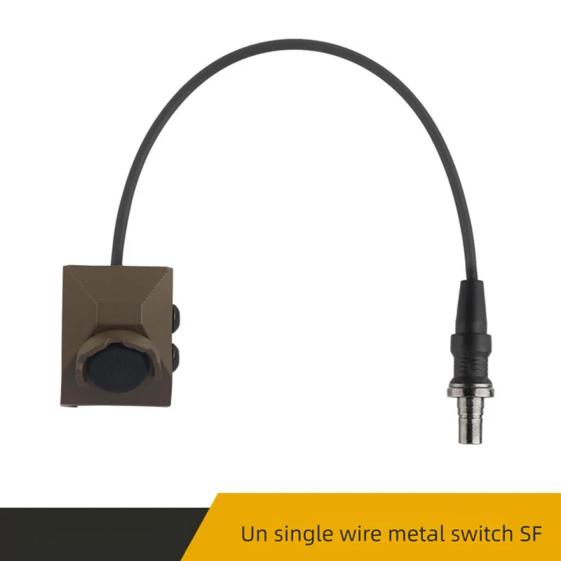 UN Single Wire Metal Tactical Switch SF Plug Flashlight PEQ15 NGAL Laser
UN Single Wire Metal Tactical Switch SF Plug Flashlight PEQ15 NGAL Laser