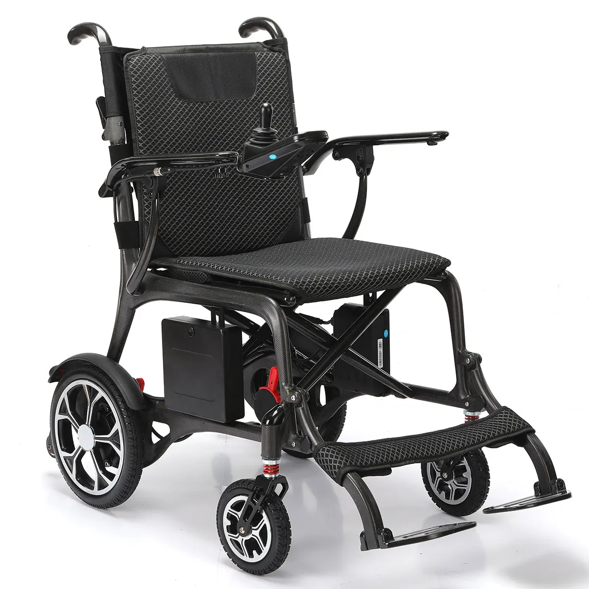 All Terrain Outdoor Disabled Electric Wheel Chair Handicapped Folding Portable Carbon Fiber Power Wheelchair Can Remote Control
All Terrain Outdoor Disabled Electric Wheel Chair Handicapped Folding Portable Carbon Fiber Power Wheelchair Can Remote Control