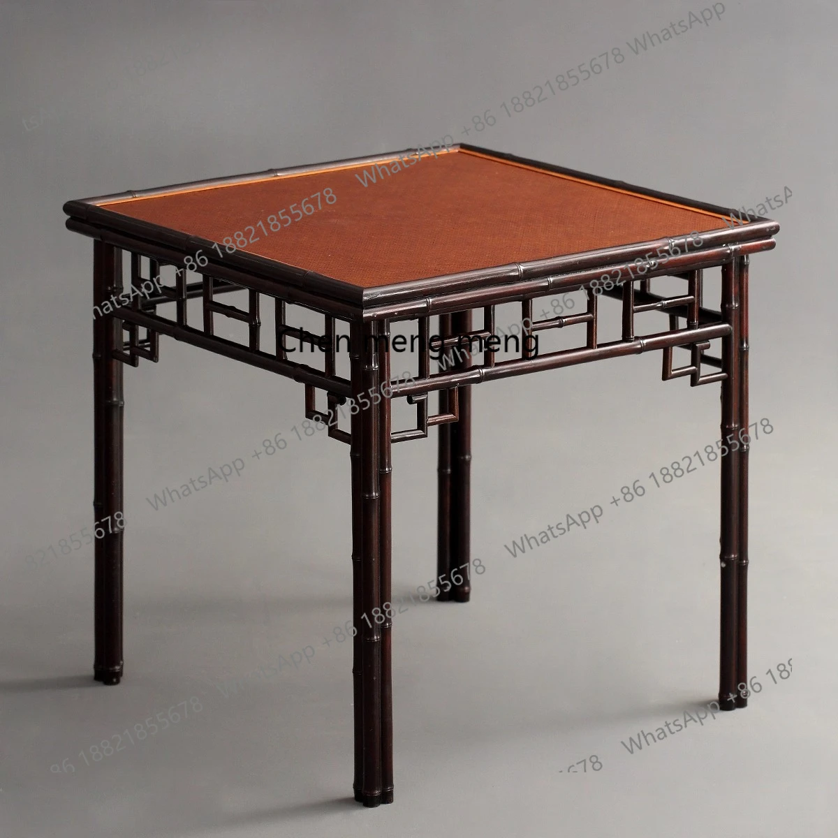Ming-style small tea table eight immortals table furniture retro original bamboo table classical
Ming-style small tea table eight immortals table furniture retro original bamboo table classical