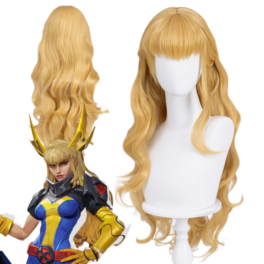 Game Rival Cosplay Magik Blonde Wig Holloween Party Roleplay Outfits Roleplay Uniform Prop Accessories Women Hair Party Carnival
Game Rival Cosplay Magik Blonde Wig Holloween Party Roleplay Outfits Roleplay Uniform Prop Accessories Women Hair Party Carnival