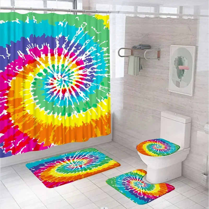 Набор психоделических штор для душа Tie Dye с ковриком и крышкой, чехол для унитаза, коврик для ванной, Радужный вихрь, бохо, хиппи, акварель, ванная комната CuXT6@!
Набор психоделических штор для душа Tie Dye с ковриком и крышкой, чехол для унитаза, коврик для ванной, Радужный вихрь, бохо, хиппи, акварель, ванная комната CuXT6@!