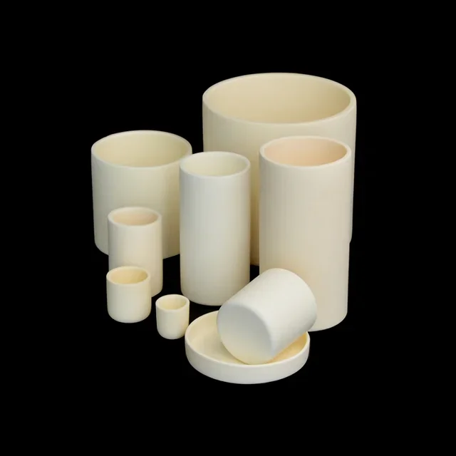 99% alumina crucible / Wear-resistant Anti-corrosion insulation/ ceramic crucible / High temperature with high stability
99% alumina crucible / Wear-resistant Anti-corrosion insulation/ ceramic crucible / High temperature with high stability