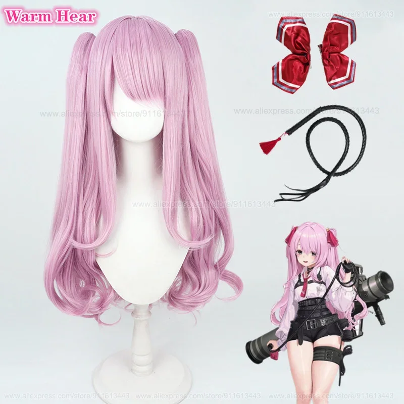 Game Yuni Cosplay Wig Long 80cm Pink TwoPonytails Curly Hair Heat Resistant Synthetic Hair Halloween Party Wigs + Free Wig Cap
Game Yuni Cosplay Wig Long 80cm Pink TwoPonytails Curly Hair Heat Resistant Synthetic Hair Halloween Party Wigs + Free Wig Cap