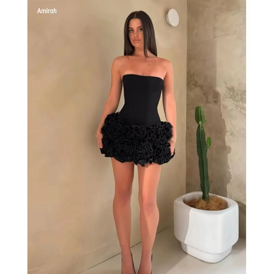 Amirah 3D Flowers Women Evening Dress Woman Chiffon Elegant Evening Dresses for Woman Luxury Custom Made Short Style Ball Gowns
Amirah 3D Flowers Women Evening Dress Woman Chiffon Elegant Evening Dresses for Woman Luxury Custom Made Short Style Ball Gowns