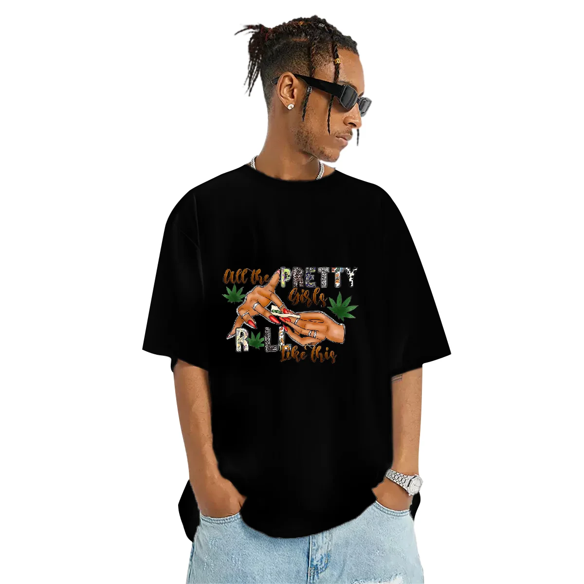 Finger cigarette printing T Shirt Men Hip Hop Fashion Style Funny T Shirts Summer Unisex Oversized T-shirt Streetwear Loose Tops
Finger cigarette printing T Shirt Men Hip Hop Fashion Style Funny T Shirts Summer Unisex Oversized T-shirt Streetwear Loose Tops