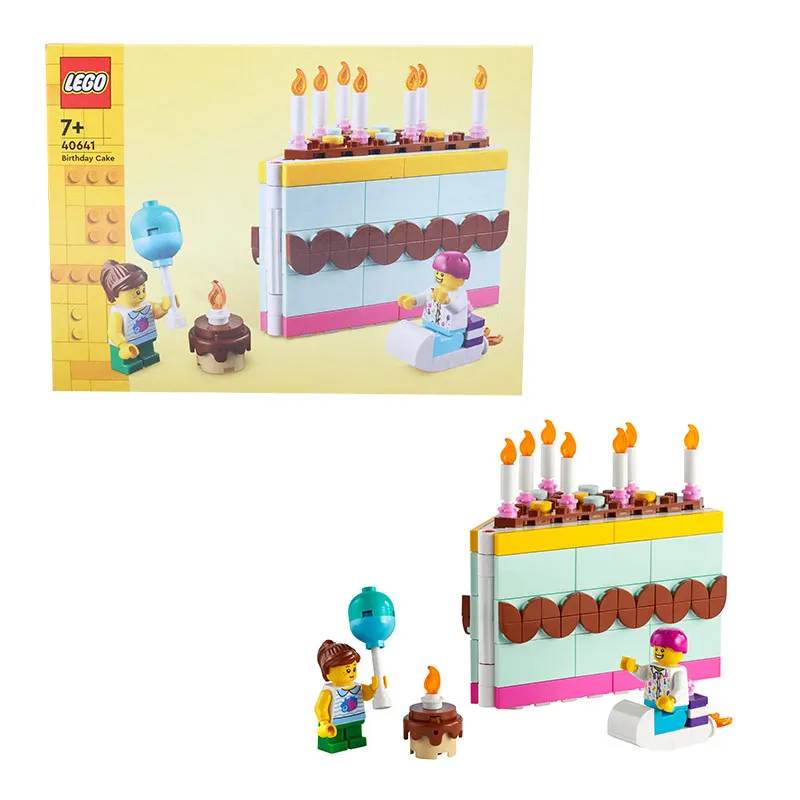 Lego 40641 Baqu Birthday Cake Boys and Girls Educational Assembled Building Blocks Toys Kidsren's Gifts
Lego 40641 Baqu Birthday Cake Boys and Girls Educational Assembled Building Blocks Toys Kidsren's Gifts