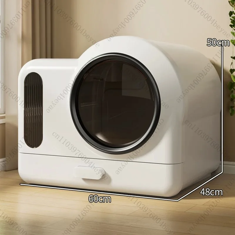 Smart Fresh Air Cat Litter Box,Automatic Deodorization Oversized,Drawer-type Fully Enclosed Cat Toilet,Cat Fecal Basin
Smart Fresh Air Cat Litter Box,Automatic Deodorization Oversized,Drawer-type Fully Enclosed Cat Toilet,Cat Fecal Basin