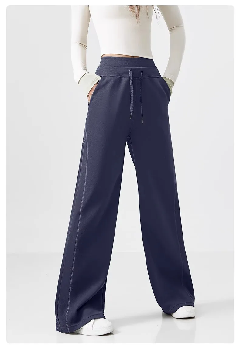 Women'sHigh Waist Straight Casual Sweatpants Loose Pear Shaped Wide Leg Fitness Sports Yoga Banana Pants
Women'sHigh Waist Straight Casual Sweatpants Loose Pear Shaped Wide Leg Fitness Sports Yoga Banana Pants