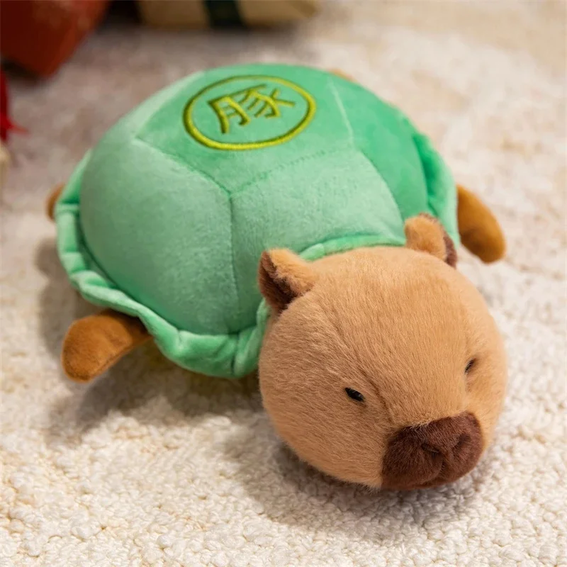Creative Capybara Plush Doll with Turtle Shell Cute Animal Toy for Kids Girls Birthday Present Soft Stuffed Pillow
Creative Capybara Plush Doll with Turtle Shell Cute Animal Toy for Kids Girls Birthday Present Soft Stuffed Pillow