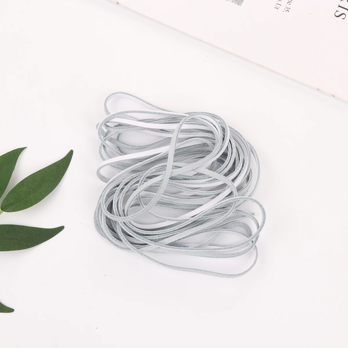 5 Meters Cowhide Rope Jewelry Making Supplies Flat Cord Accessories White Cords
5 Meters Cowhide Rope Jewelry Making Supplies Flat Cord Accessories White Cords
