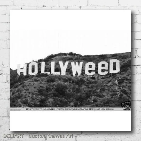HOLLYWEED SIGN Canvas Poster - WEED POT MARIJUANA HOLLYWOOD Custom Size Available Room Decoration Home Decor Wall Art
HOLLYWEED SIGN Canvas Poster - WEED POT MARIJUANA HOLLYWOOD Custom Size Available Room Decoration Home Decor Wall Art