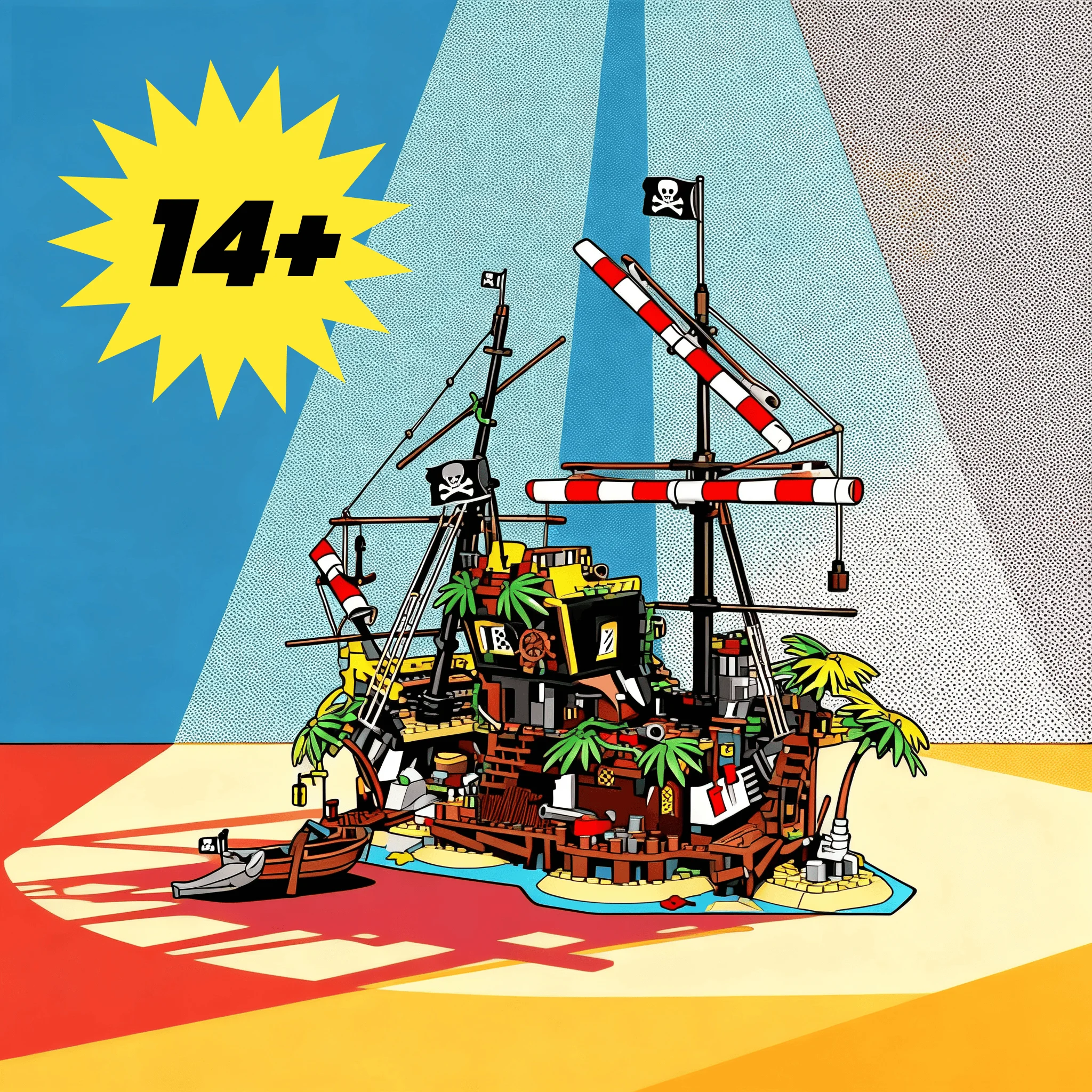 2026 new MOC creative home decoration difficult 2545 particle color big ship building brick model brick adult gift
2026 new MOC creative home decoration difficult 2545 particle color big ship building brick model brick adult gift