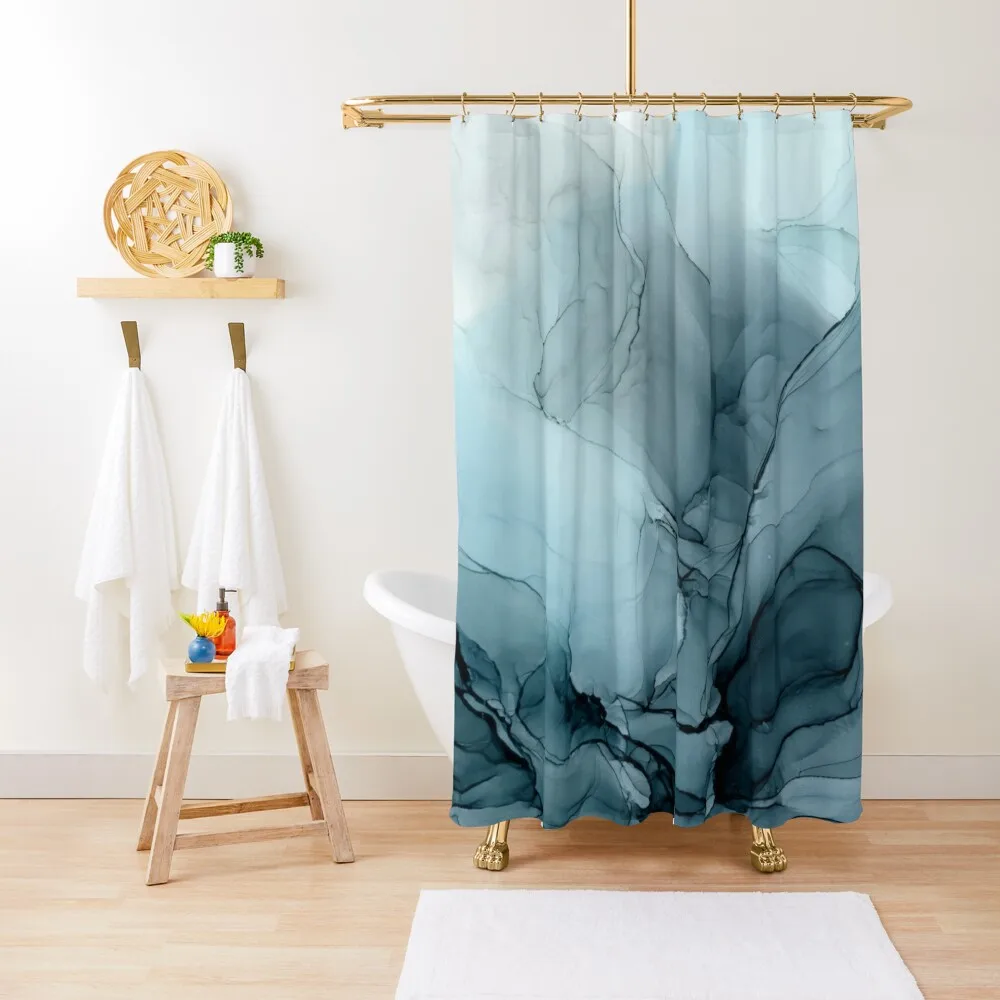 Blue Ocean Fog Abstract Gradient Painting Shower Curtain Set For Bathroom Bathroom Fabric Curtain
Blue Ocean Fog Abstract Gradient Painting Shower Curtain Set For Bathroom Bathroom Fabric Curtain