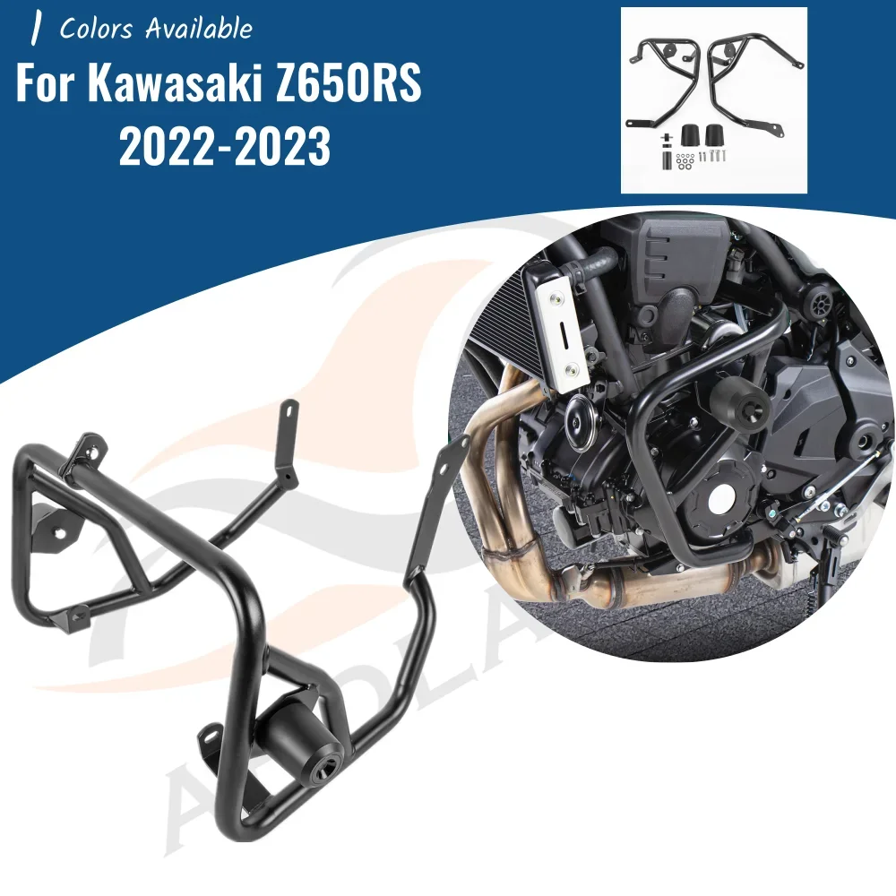 Motorcycle Engine Guard Highway Crash Bar Bumper For Kawasaki Z650RS 2021-2024 Frame Protection Protector Z650 RS Accessories
Motorcycle Engine Guard Highway Crash Bar Bumper For Kawasaki Z650RS 2021-2024 Frame Protection Protector Z650 RS Accessories