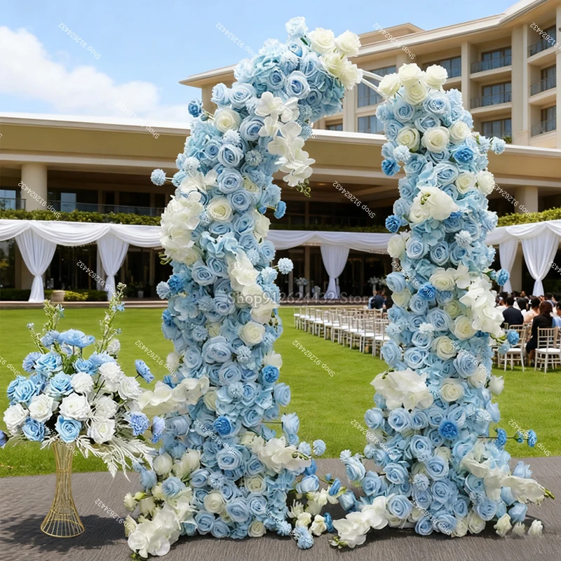 Роскошная голубая арка, роза, искусственная цветочная композиция, форма луны, свадебный фон, цветочный шар, украшение, реквизит для вечеринки
Роскошная голубая арка, роза, искусственная цветочная композиция, форма луны, свадебный фон, цветочный шар, украшение, реквизит для вечеринки