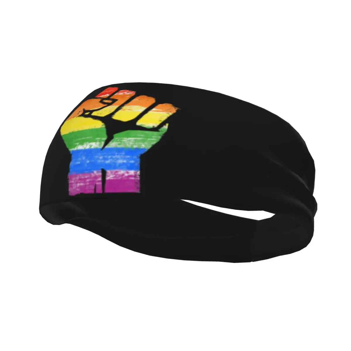Rainbow Fist LGBT Resistance Headband Headwear Hair Bands Yoga Basketball Running Sport Sweatband Sports Safety for Women Men
Rainbow Fist LGBT Resistance Headband Headwear Hair Bands Yoga Basketball Running Sport Sweatband Sports Safety for Women Men
