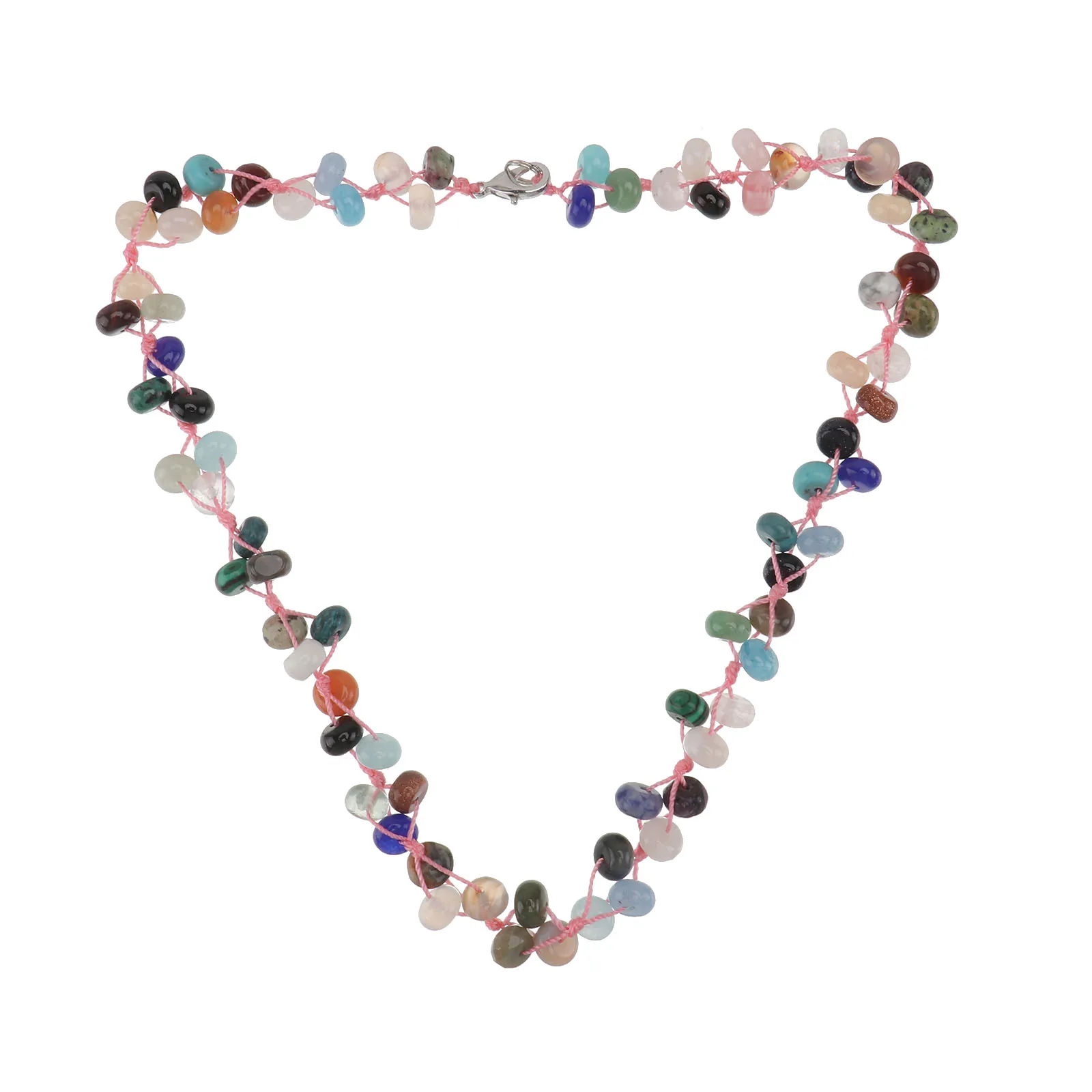 1pc Natural Stone Necklace Women Jewelry Chain Trendy Pendant Fashion Choker Durable Practical Exquisite Workmanship Shiny
1pc Natural Stone Necklace Women Jewelry Chain Trendy Pendant Fashion Choker Durable Practical Exquisite Workmanship Shiny