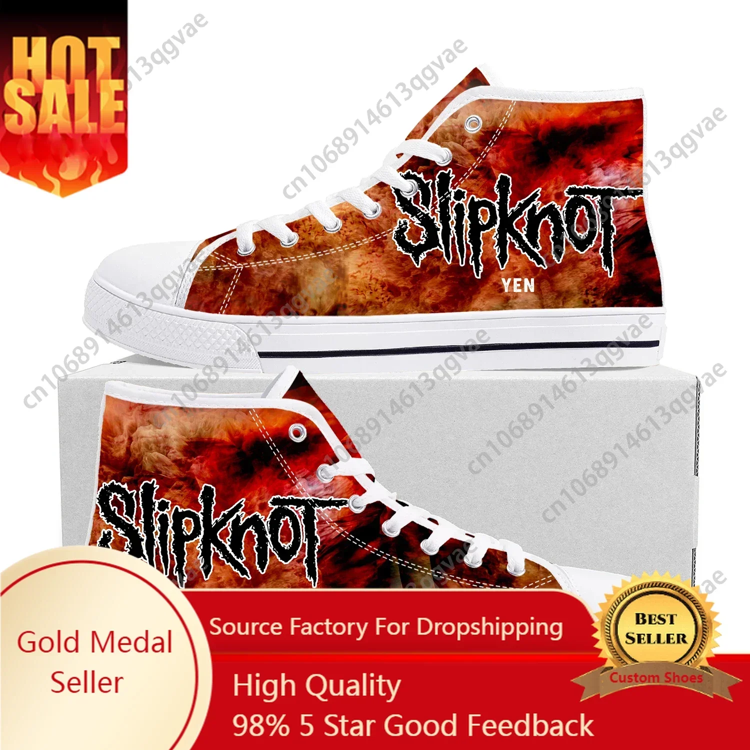 S-Slipknotss Heavy Mental Band YEN High Top Sneakers Mens Womens Teenager Canvas Sneaker Casual Couple Shoes Custom Shoe
S-Slipknotss Heavy Mental Band YEN High Top Sneakers Mens Womens Teenager Canvas Sneaker Casual Couple Shoes Custom Shoe