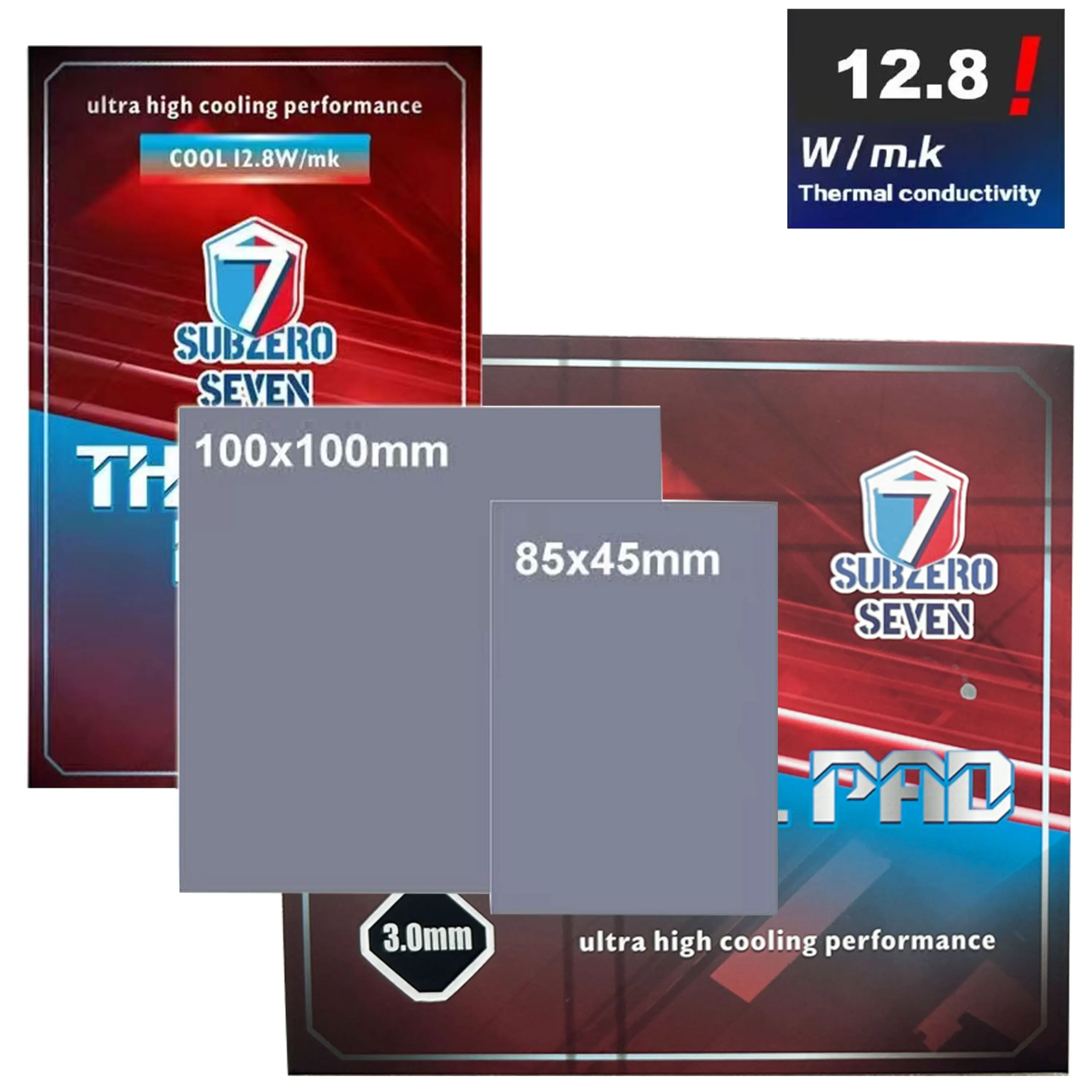 1Pcs SubZero Seven 7 12.8W/mK Thermal Pad, High Conductivity Silicone Cooling Mat for CPU GPU Motherboard Heat Dissipation Pad
1Pcs SubZero Seven 7 12.8W/mK Thermal Pad, High Conductivity Silicone Cooling Mat for CPU GPU Motherboard Heat Dissipation Pad
